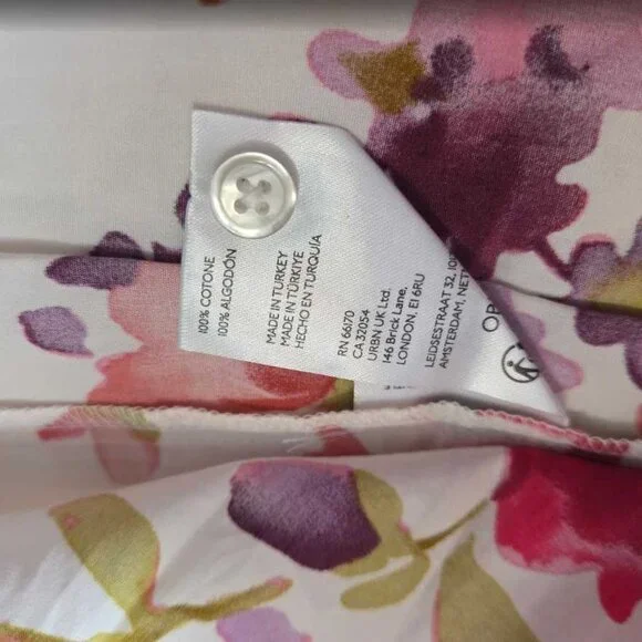 New MP Maeve x Anthropologie The Bettina tiered shirt dress in Cream Floral - Picture 7 of 11